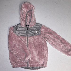 Pink 2T North Face fleece jacket
